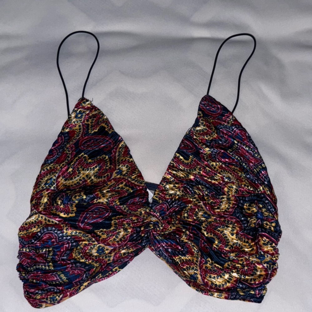 Colorful Y2K Crop Top